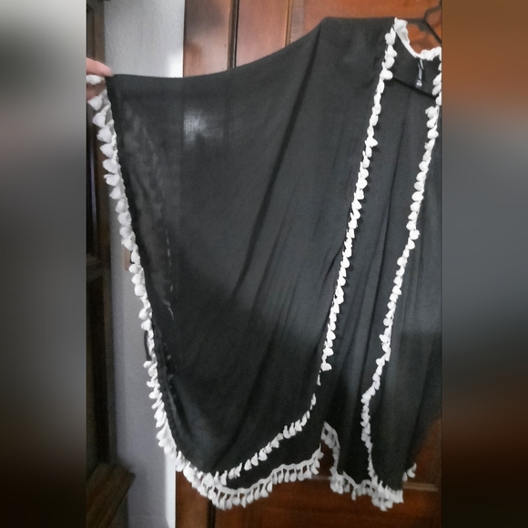Torrid pom pom trim black cover up - Picture 4 of 6